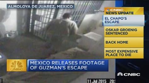 CNBC update: Mexico releases footage of Guzman's escape