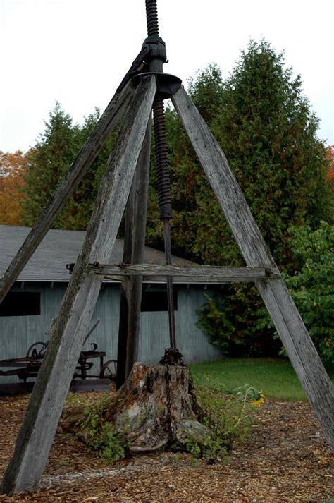 Vintage Stump puller Photograph by LeeAnn McLaneGoetz ...