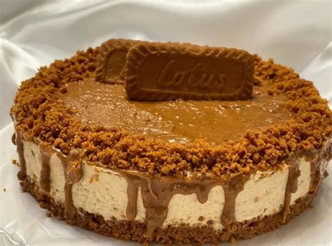 The BEST Biscoff Cookie Butter Cheesecake