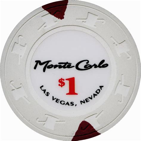 Monte Carlo, Las Vegas, NV Casino Chip - Chipper Club