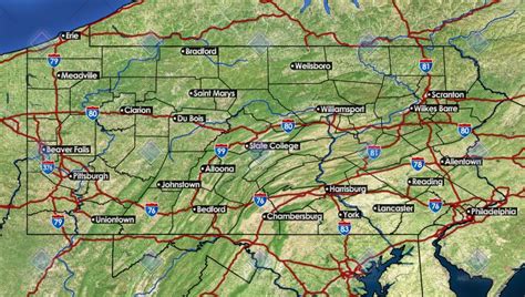 Pennsylvania - Weather Forecast Graphics | MetGraphics.net