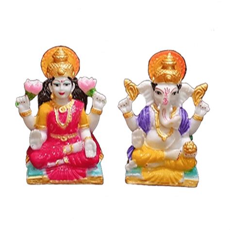 H 14 cm Marble Laxmi Ganesh Statue, Home at Rs 2090 in Meerut | ID ...