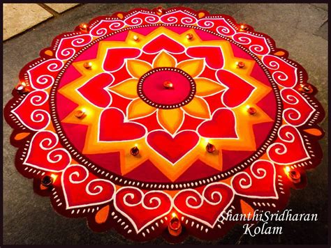 60 Beautiful and Easy Indian Rangoli Designs for your inspiration