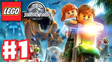 LEGO Jurassic World - Gameplay Walkthrough Part 1 - Jurassic Park Prologue (PC) - YouTube