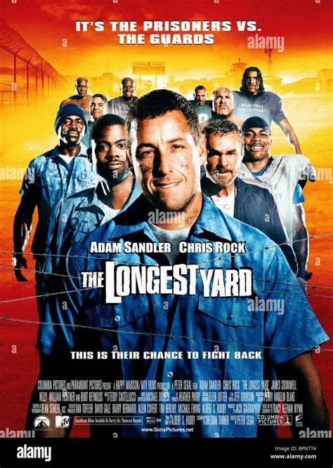 CHRIS ROCK ADAM SANDLER BURT REYNOLDS & NELLY THE LONGEST YARD (2005 ...