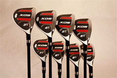 NEW CUSTOM MADE MENS XDS HYBRID GOLF CLUBS 3-PW SET TAYLOR FIT REGULAR ...