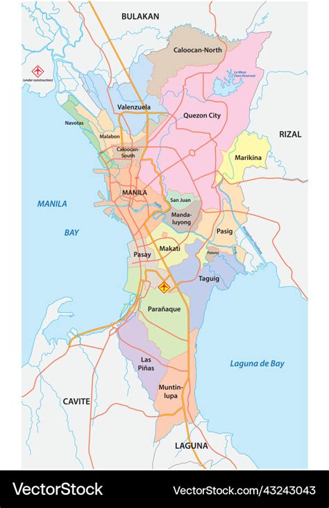 Metro Manila Street Map