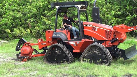 TREN8 2012 Ditch Witch RT115 Quad Track Cable Plow - 82 hours! For sale - YouTube