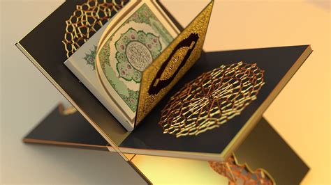 Quran Book Animation 3D model animated | CGTrader