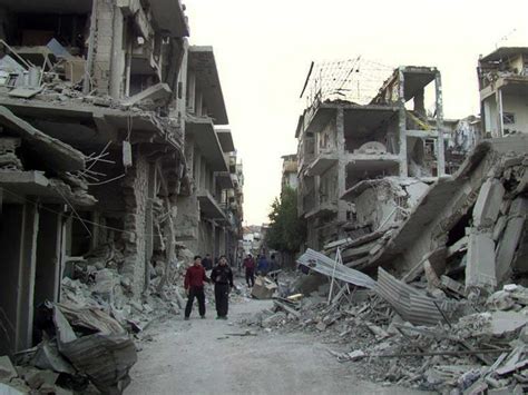 Total Devastation In One Syrian City - Business Insider