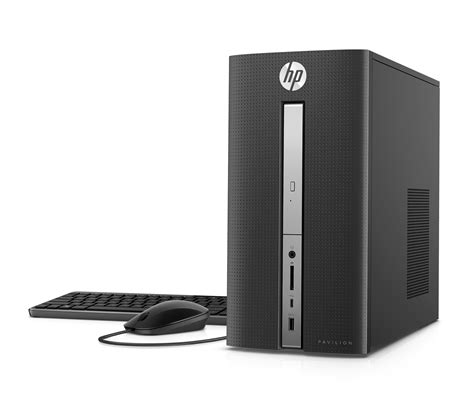 HP Pavilion Desktop Tower Computer, Intel Core i7-7700, 16GB RAM, 2TB HD, Windows 10, Black, 570 ...