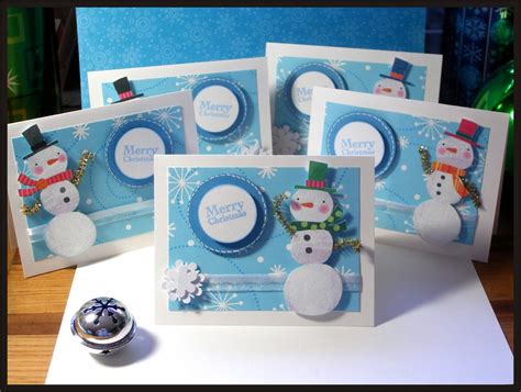 Victoria Lavender: Snowman Christmas Cards