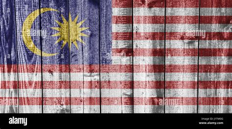 Textured flag of Malaysia nice colors Stock Photo - Alamy