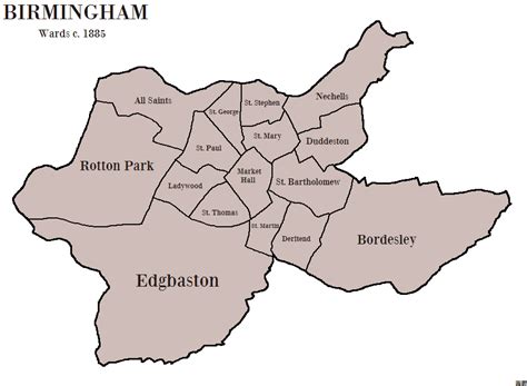 Old Birmingham Ward boundaries | Vote UK Forum