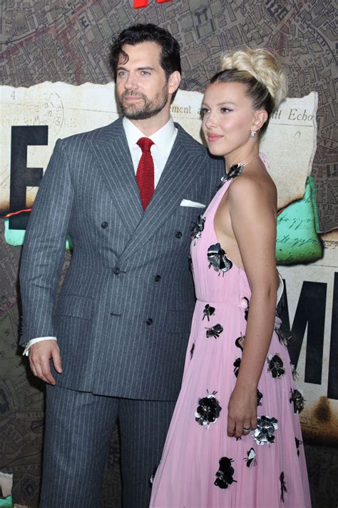 Henry-Cavill-Millie-Bobby-Brown-Enola-Holmes-2-Movie-Premiere-Red ...