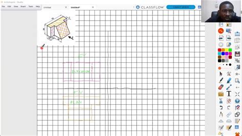 Orthographic projection tutorial 1 - YouTube