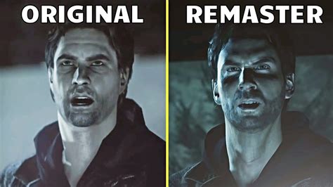 Alan Wake Original Vs Remastered Official Comparison Screenshots ...