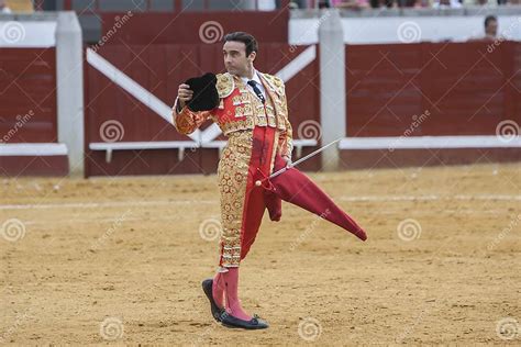 The Spanish Bullfighter Enrique Ponce Greeting the Public with I Editorial Stock Image - Image ...