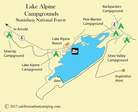 Lake Alpine Campground - Stanislaus National Forest - California's Best Camping | Alpine resorts ...