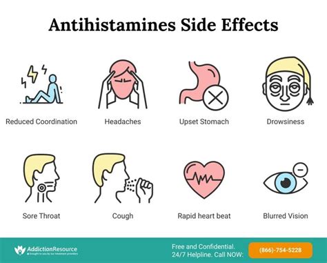 Antihistamine Side Effects in 2024 | Side effects, Managing allergies, Asthma symptoms