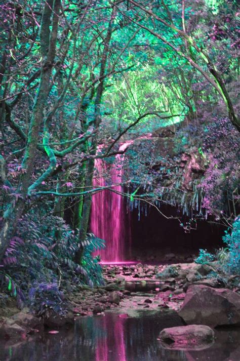 Pink waterfall | Beauty on earth | Pinterest | Pink and Waterfalls