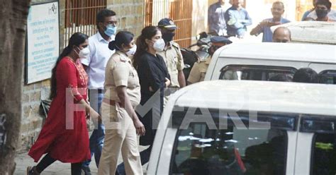 Photos: Rhea Chakraborty being taken for a medical test post-arrest ...