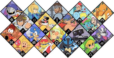 Super Smash Bros. Ultimate - Brawl Fighters by Zieghost on DeviantArt ...