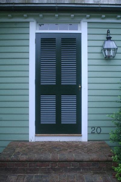 Louvered Doors | Exterior doors, Shutters exterior, Home exterior makeover