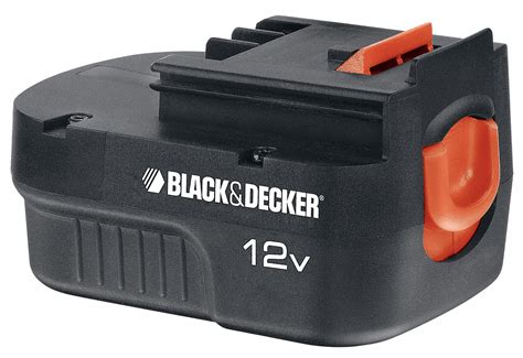 BLACK & DECKER Battery, 1 Ah, NiCd, 12V DC - 24T840|HPB12 - Grainger