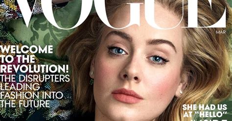 The Hot Mess Corner | Blog de belleza, moda y tendencias. : Adele portada de Vogue USA