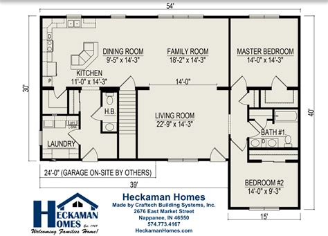 Craftsman II Ranch Modular Home