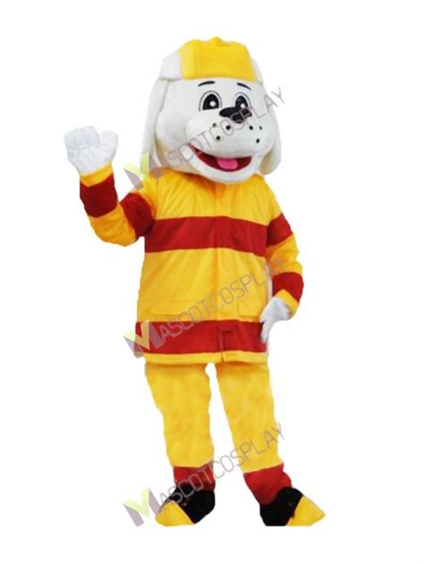 Realistic Sparky the Fire Dog Mascot Costume Animal NFPA Mascot Suit