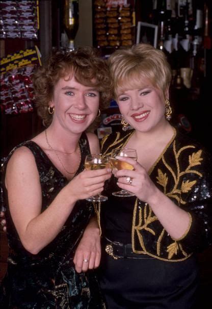 Michelle Fowler and Sharon Watts played by Susan Tully and Letitia Dean.: | Eastenders, Soap ...