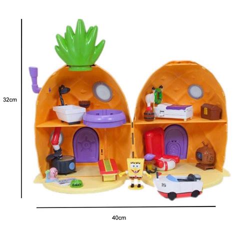 NEW SPONGEBOB SQUAREPANTS PINEAPPLE HOUSE PLAYSET WITH LIGHT & SOUND