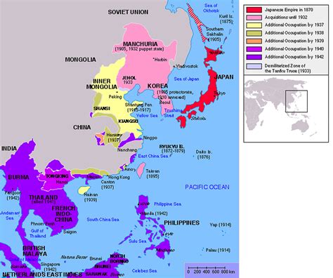 List of territories occupied by Imperial Japan - Wikipedia