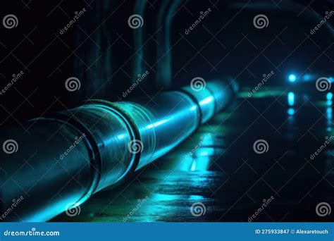 Pipeline, Transportation of Oil and Gas through Pipes. Stock Illustration - Illustration of ...