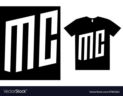 Mc logo Royalty Free Vector Image - VectorStock