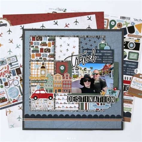 12 Travel Scrapbook Layout Ideas – Scrap Booking