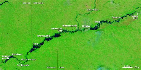 Flooding Continues along the Missouri River