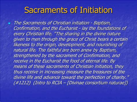 PPT - Sacraments of Initiation PowerPoint Presentation, free download - ID:1195479