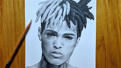 Xxxtentacion Full Body Drawing