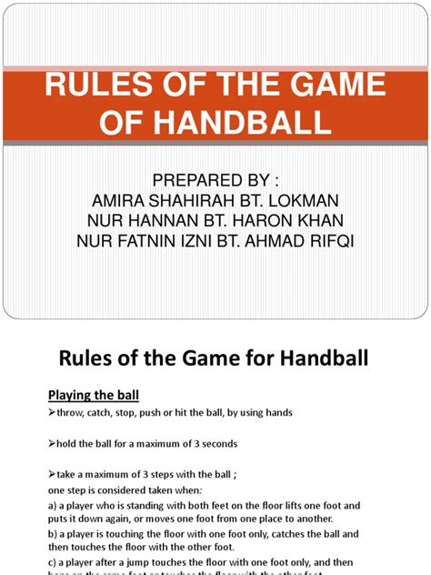 Rules of Handball: A Comprehensive Guide to the Rules, Scoring ...