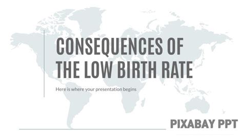 Consequences 상업용 the Low Birth Rate