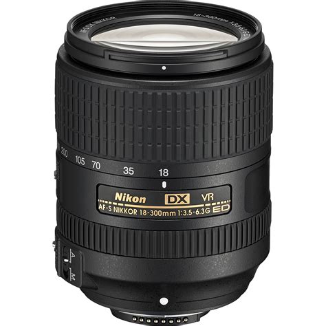 Nikon AF-S DX NIKKOR 18-300mm f/3.5-6.3G ED VR Lens 2216 B&H