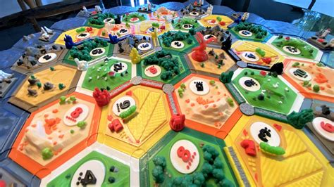 Catan 3D Printed Upgrade Tiles Modern Manufacture Toys & Games Games