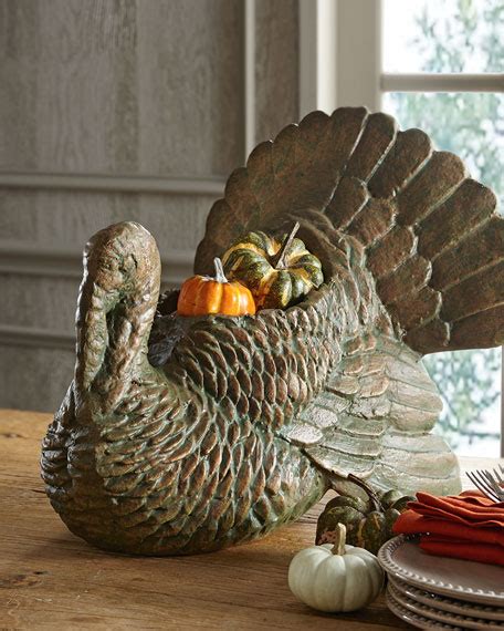 Turkey Centerpiece Bowl