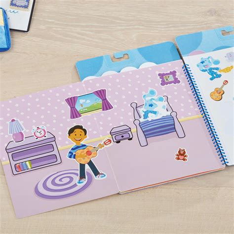 Blue's Clues & You! Restickable Stickers Pad - Places Blue Loves in ...