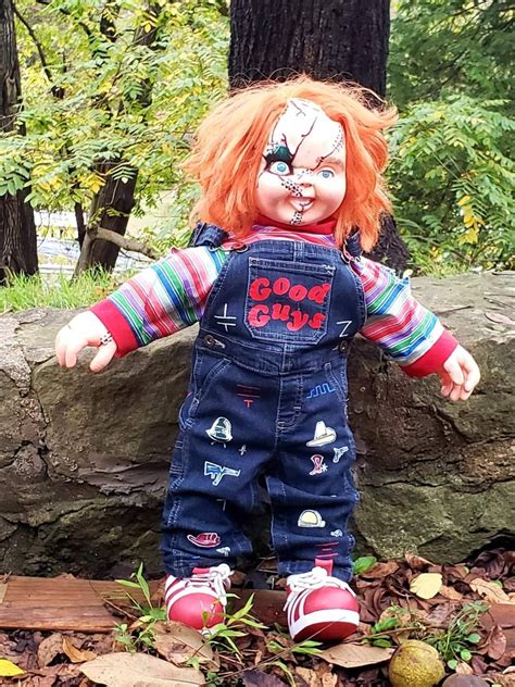 Chucky Costume Baby Toddler Kids Overalls Only Good Guy - Etsy