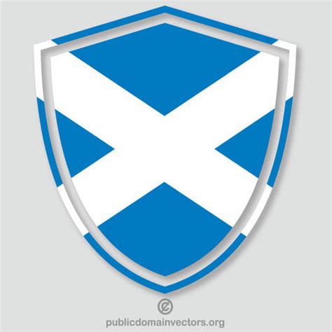 Scotland flag coat of arms | Public domain vectors