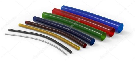 Flexible plastic tubing — Stock Photo © coddie #110130338